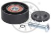 OPTIMAL 0-N2295 Deflection/Guide Pulley, v-ribbed belt